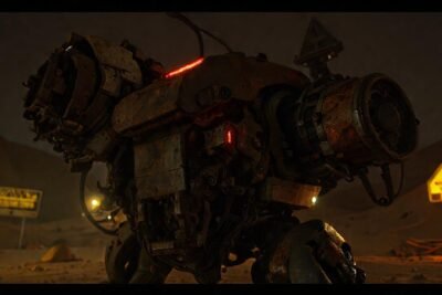 Un páramo robótico y decadente