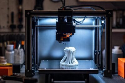 Impresora 3D: tecnología limpia y organizada