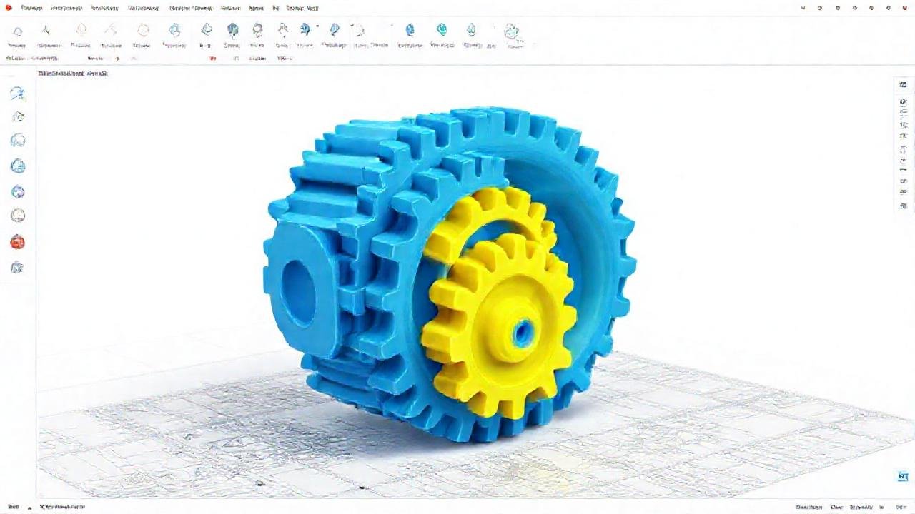 Diseño técnico 3D interconectado y digital