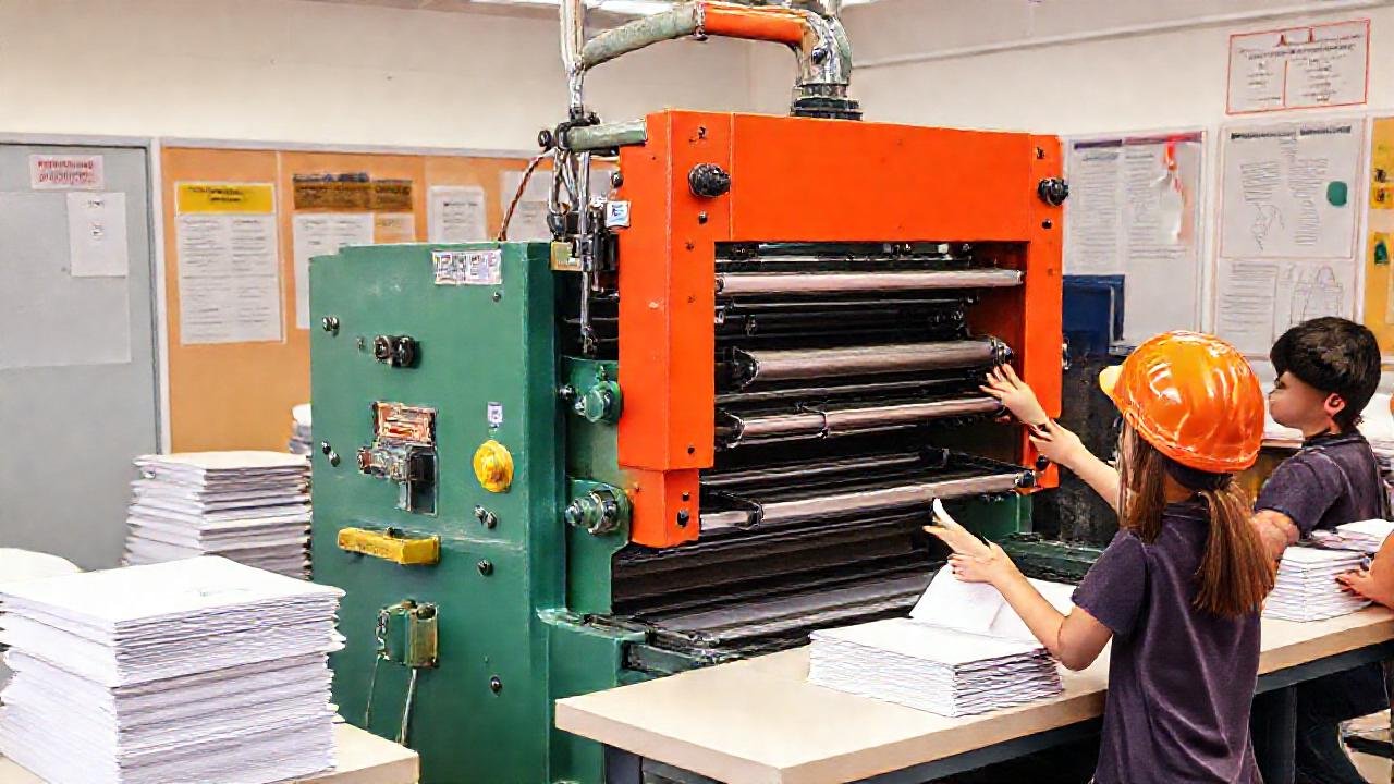 Impresión colorida y aprendizaje seguro