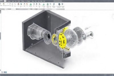 Ilustración técnica optimizada para ingeniería digital