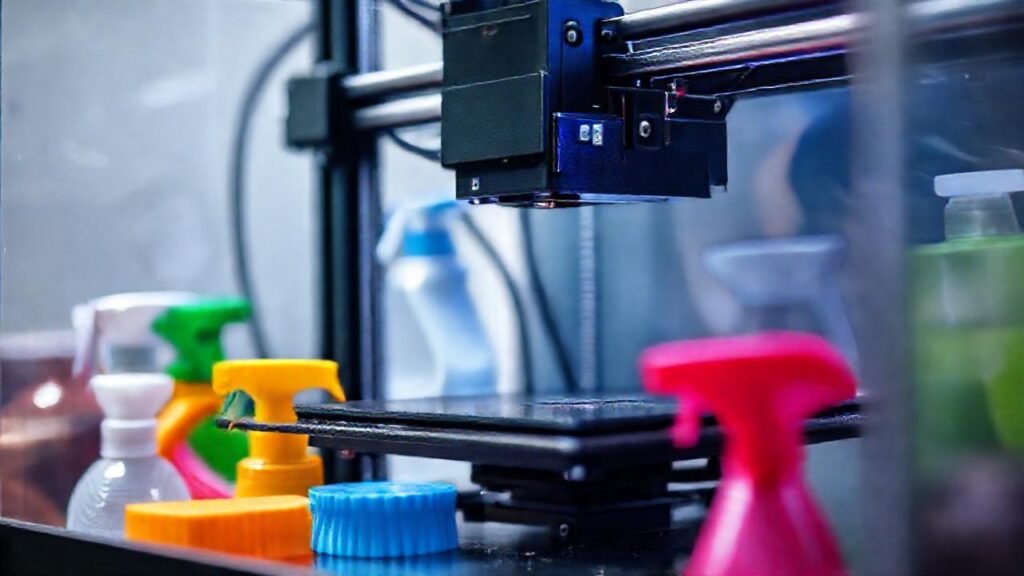 Impresora 3D: limpieza técnica y brillante