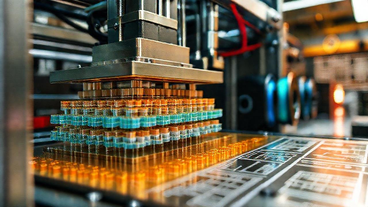 Impresión 3D futurista y detallada