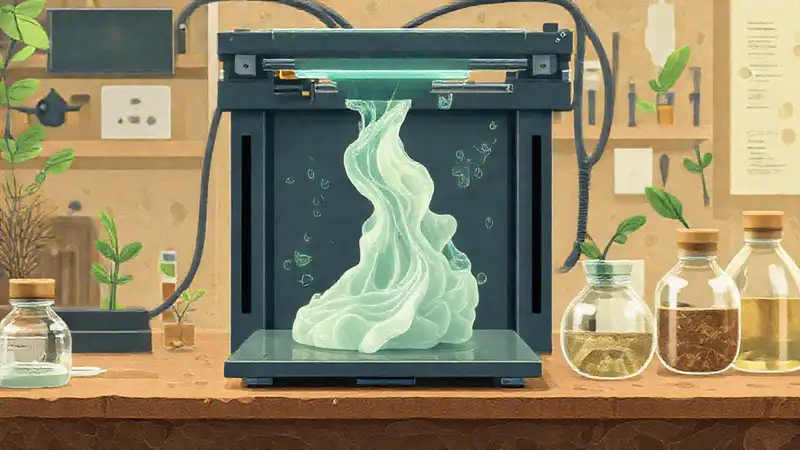 Resina biodegradable se descompone en laboratorio