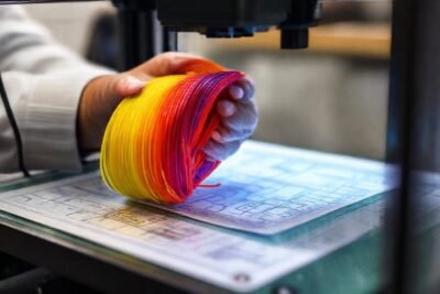 Impresión 3D sostenible con filamento reciclado