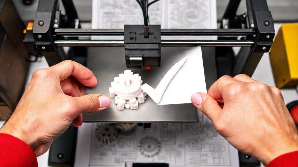 La impresión 3D crea diseños técnicos