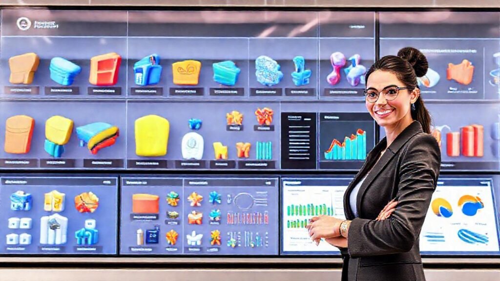 Tecnología moderna ofrece productos digitales atractivos