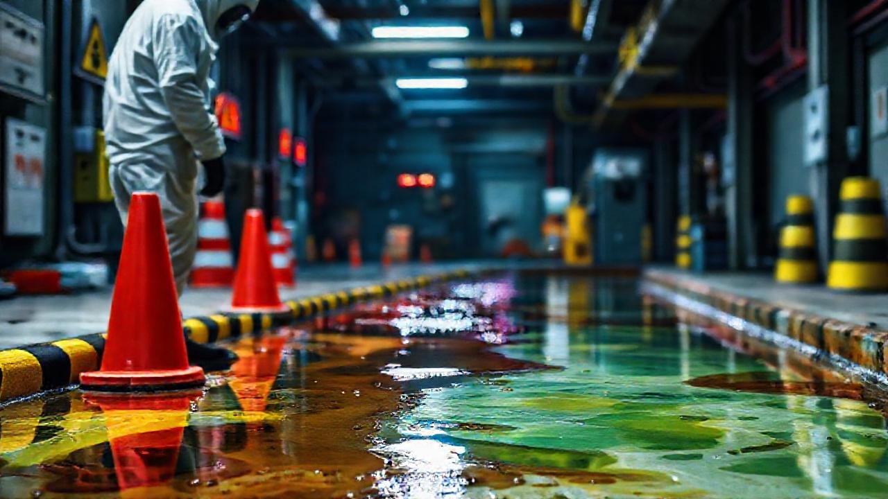 Derrames industriales: peligro y acción urgente