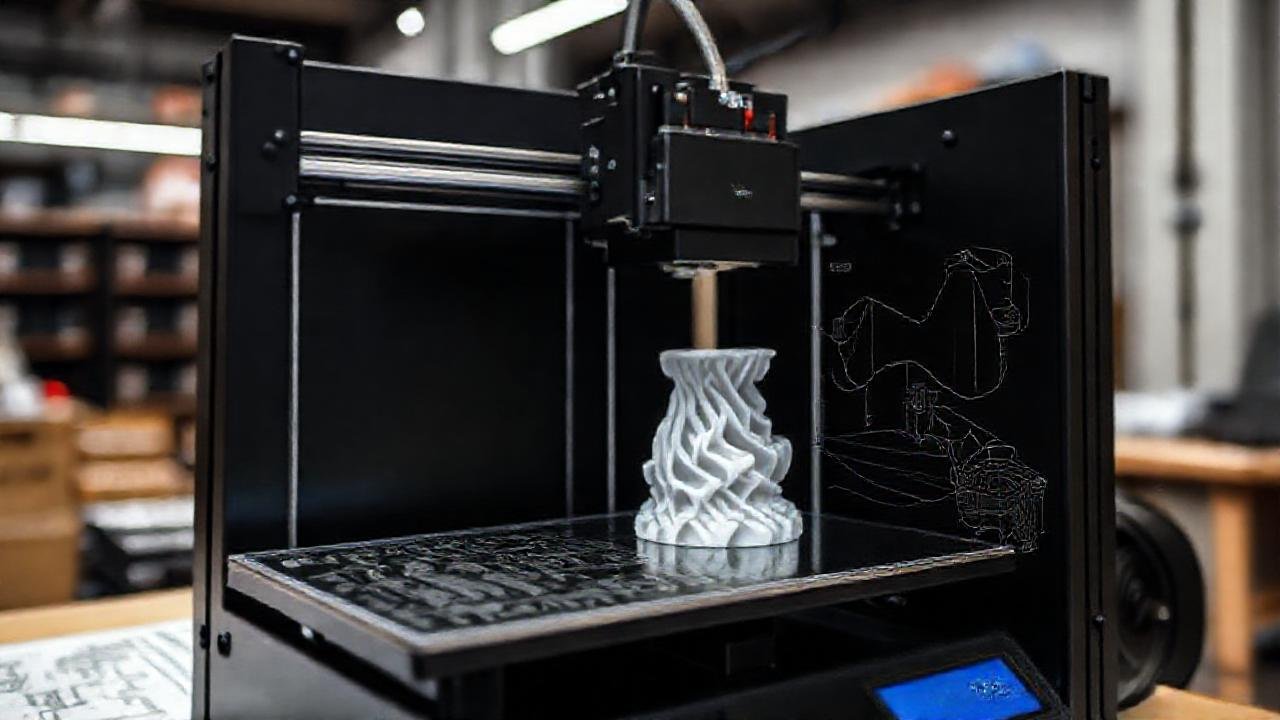 Impresora 3D industrial produce en masa