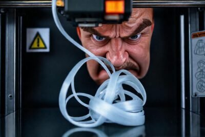 Impresora 3D: frustración y fallo técnico
