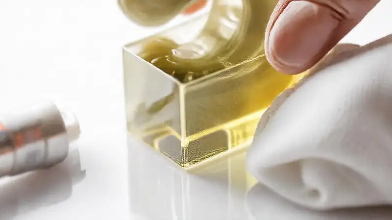 Impresión 3D transparente, pulida y brillante
