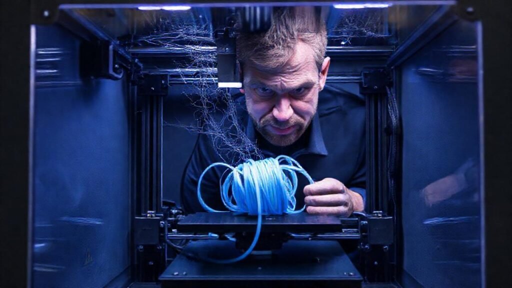 Impresora 3D: fallo por estática y aire