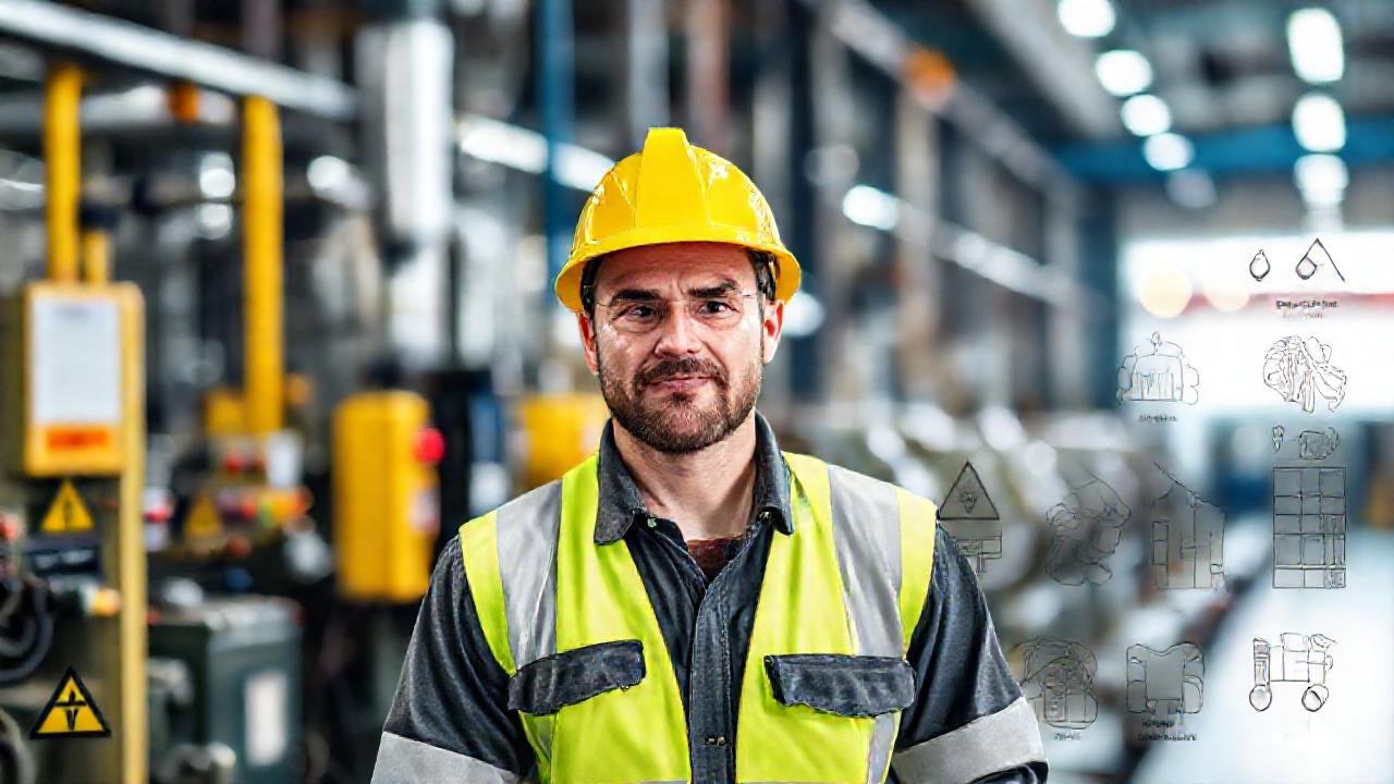 Seguridad industrial: reciclaje plástico y alerta
