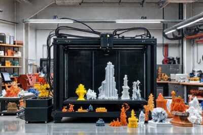 Impresora 3D industrial crea detalles complejos