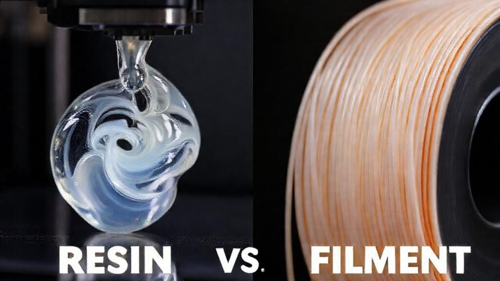 Impresoras 3D: resina contra filamento