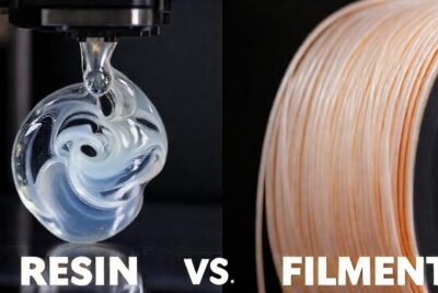 Impresoras 3D: resina contra filamento