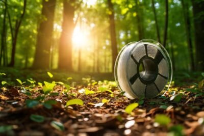 Un 3D impresor crea hojas ecológicas