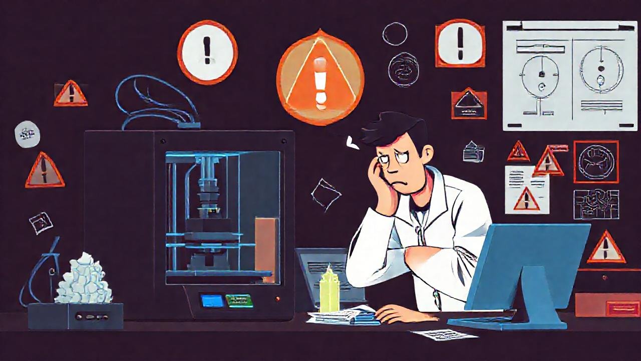 Impresión 3D falla, frustra al ingeniero