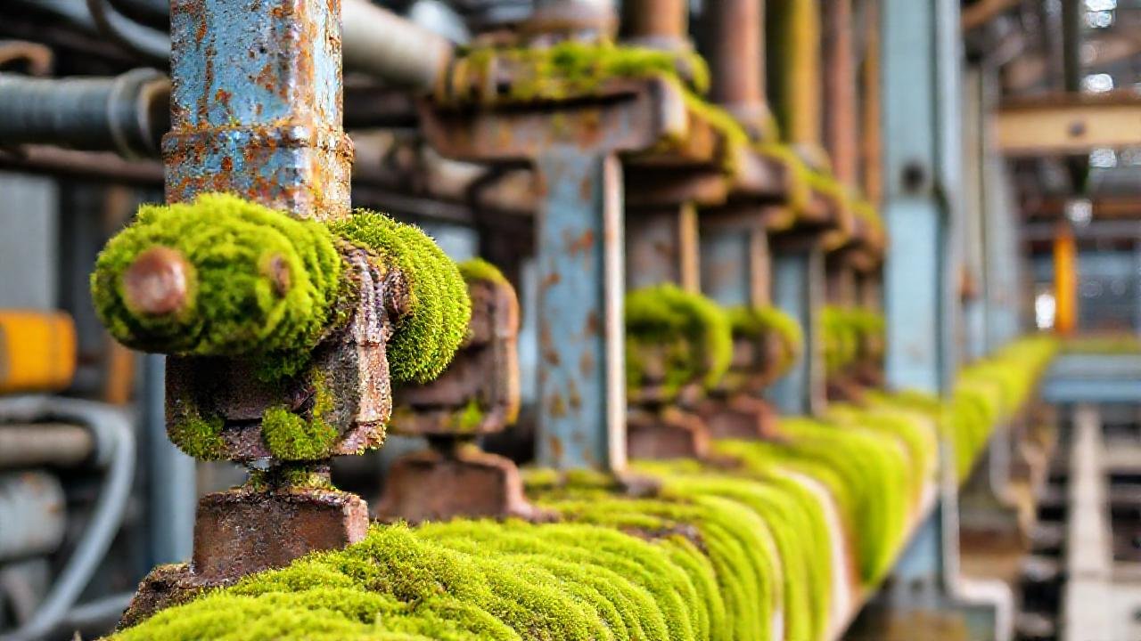 Rancio acero resiste la naturaleza