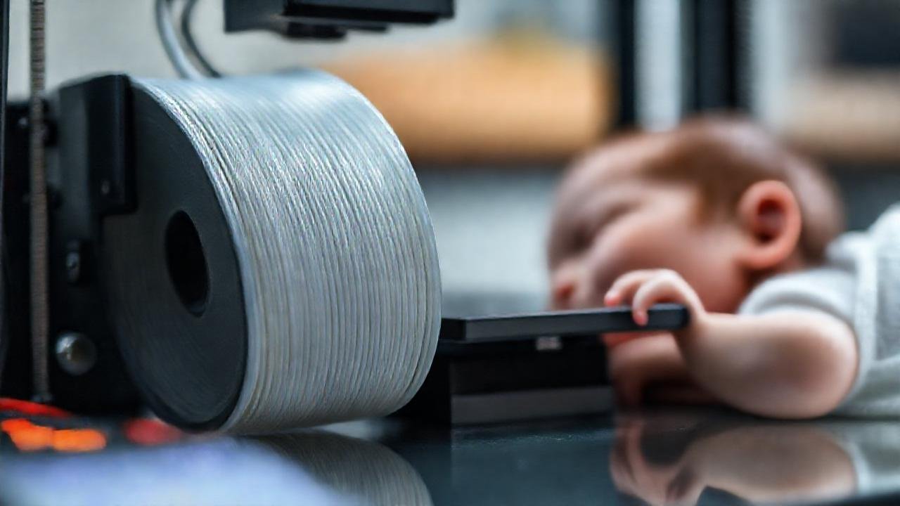 Impresión 3D calma, detalles delicados