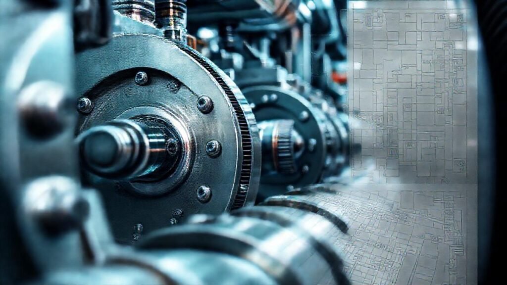 Máquinas industriales: fuerza y precisión técnica