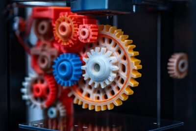 Impresora 3D crea formas complejas vibrantes