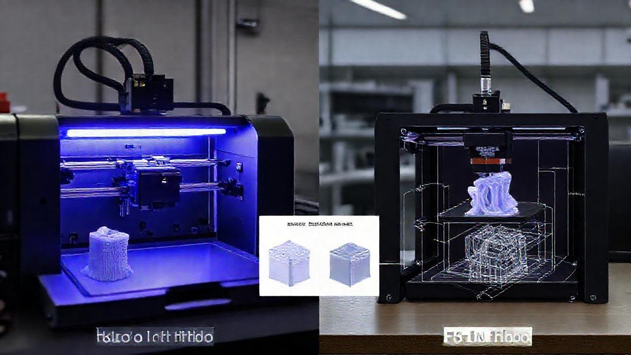Comparación técnica de impresión 3D