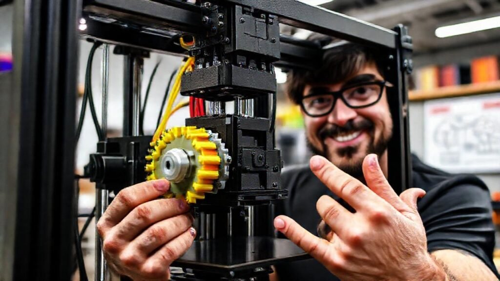 Impresora 3D crea piezas complejas y detalladas