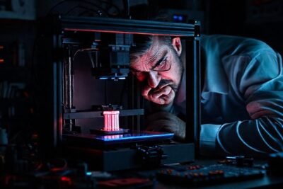 Impresora 3D averiada