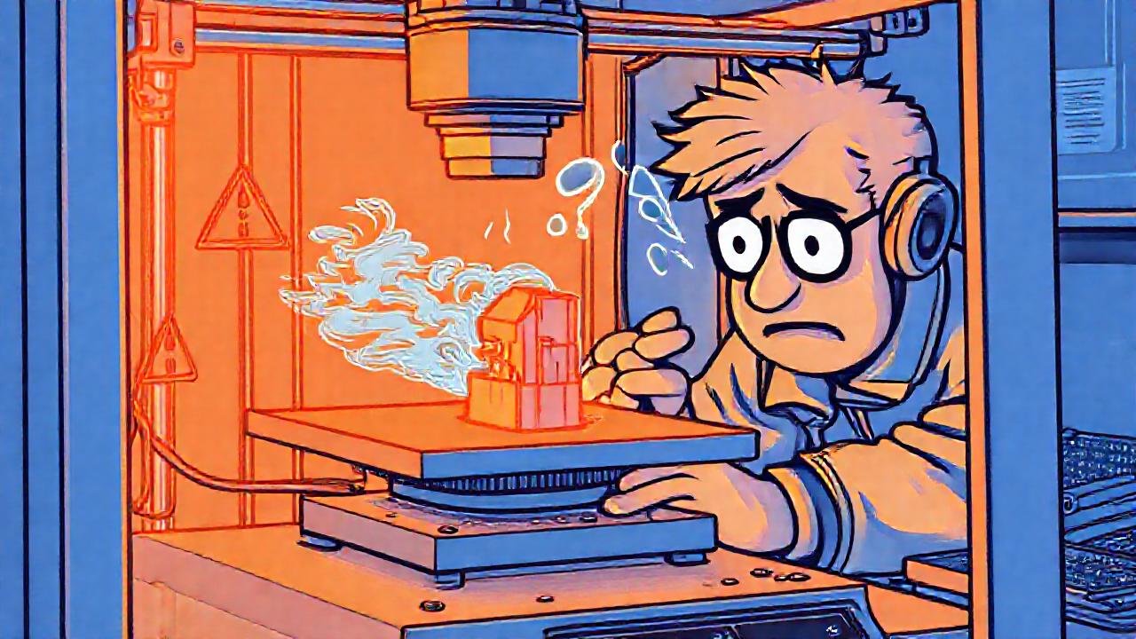 Impresora 3D: fallo, calor y frustración