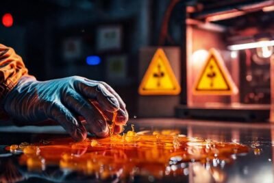 Resina industrial: peligro