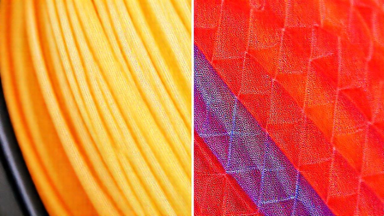 Impresión 3D de nylon con detalles vibrantes