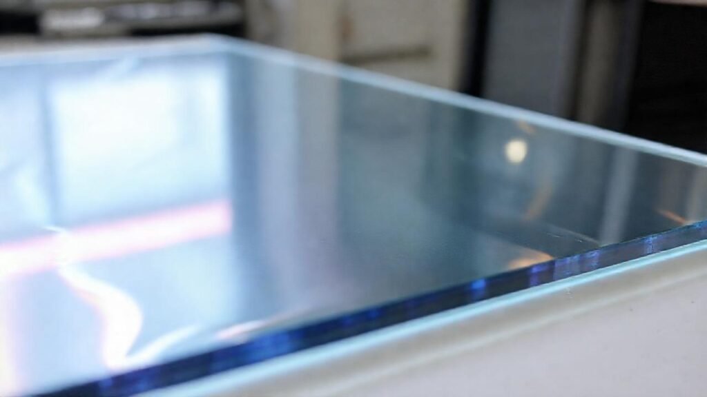 Reflejo metálico de prueba adhesiva moderna