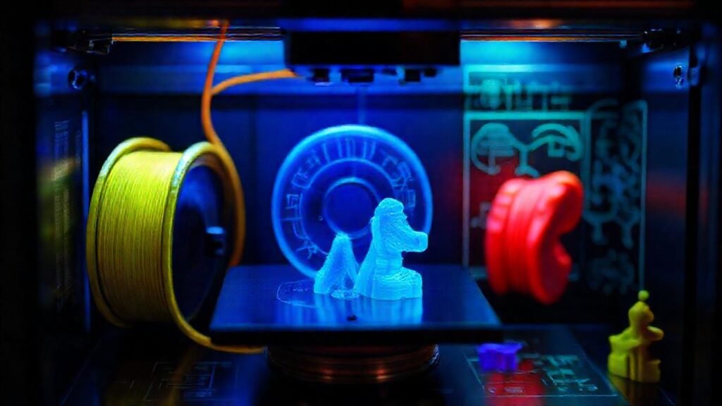 Impresoras 3D muestran filamentos y ciencia