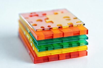 Placas ABS coloridas