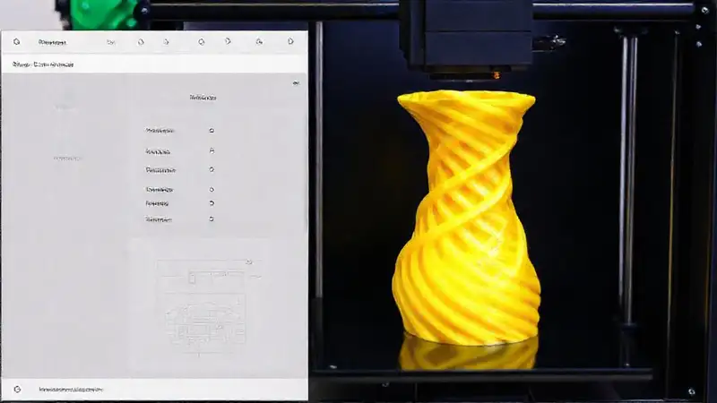 Impresión 3D de jarrón con ajustes precisos