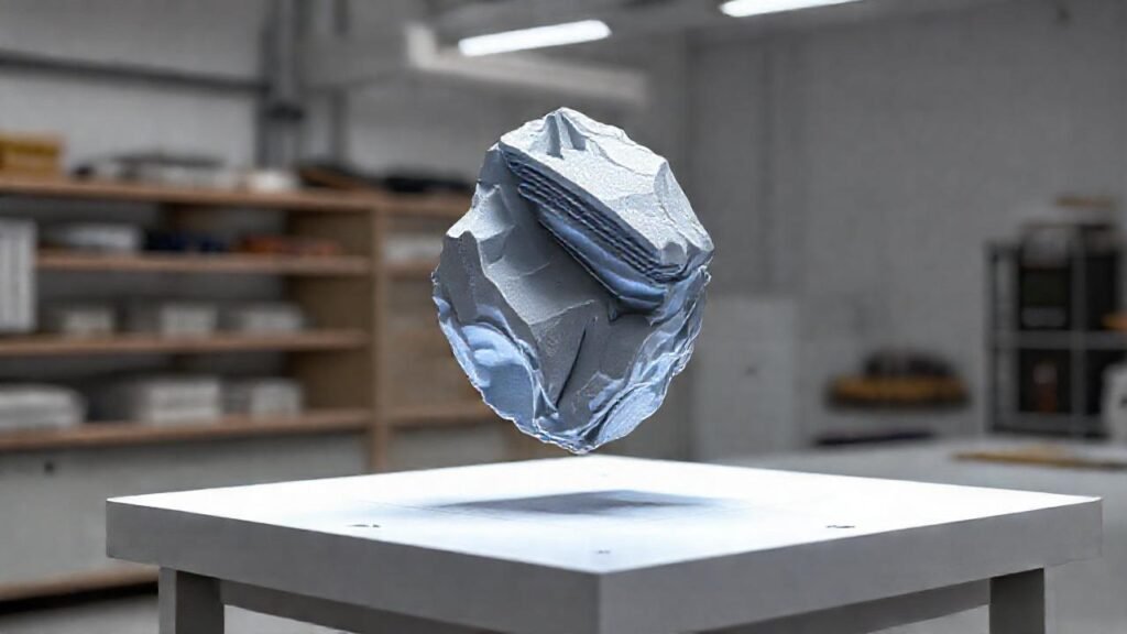 Modelo 3D: ilustración técnica limpia