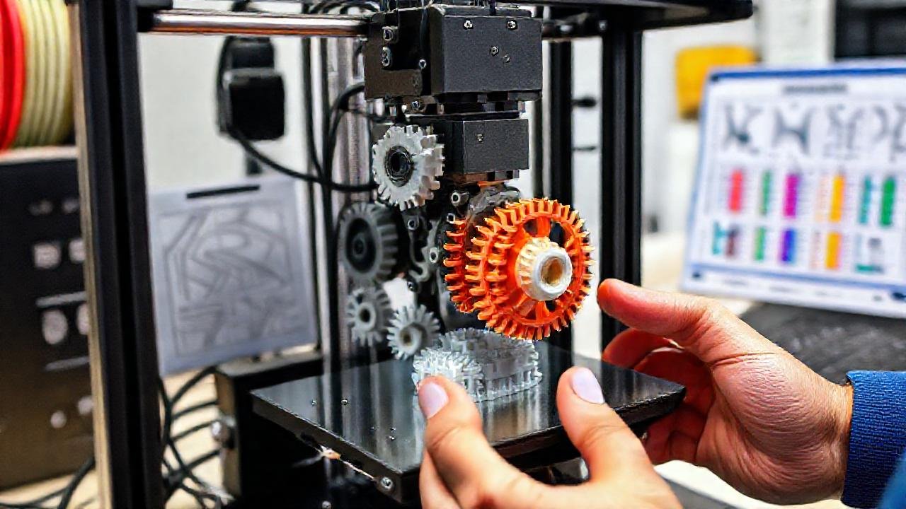 Impresora 3D crea objetos complejos y coloridos