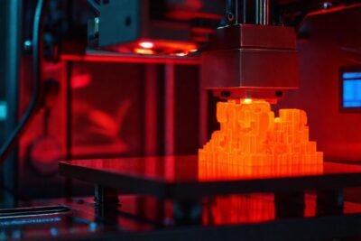 Impresora 3D futurista produce colores vibrantes