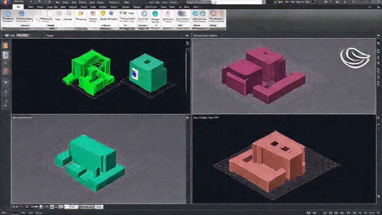 Diseño digital 3D optimizado visualmente