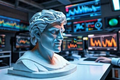 Creación digital profesional de arte vibrante