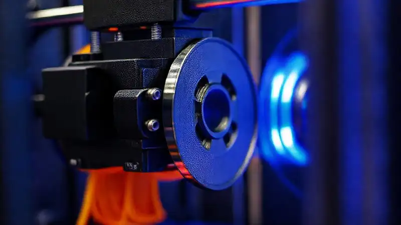 Impresora 3D: tecnología moderna y brillante