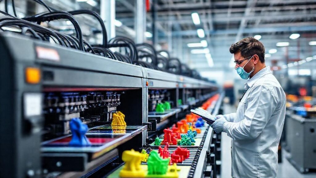 Una fábrica moderna imprime con calidad