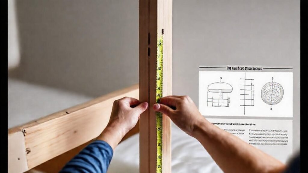 Un marco de cama irregular necesita solución