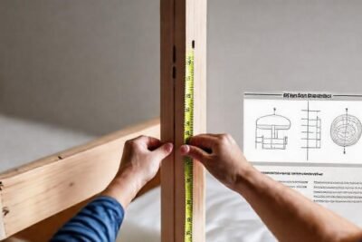 Un marco de cama irregular necesita solución