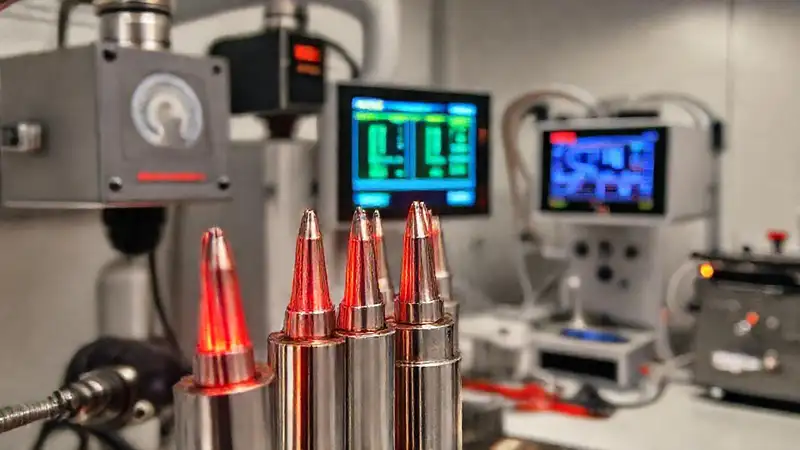 Pruebas de calor en laboratorio técnico