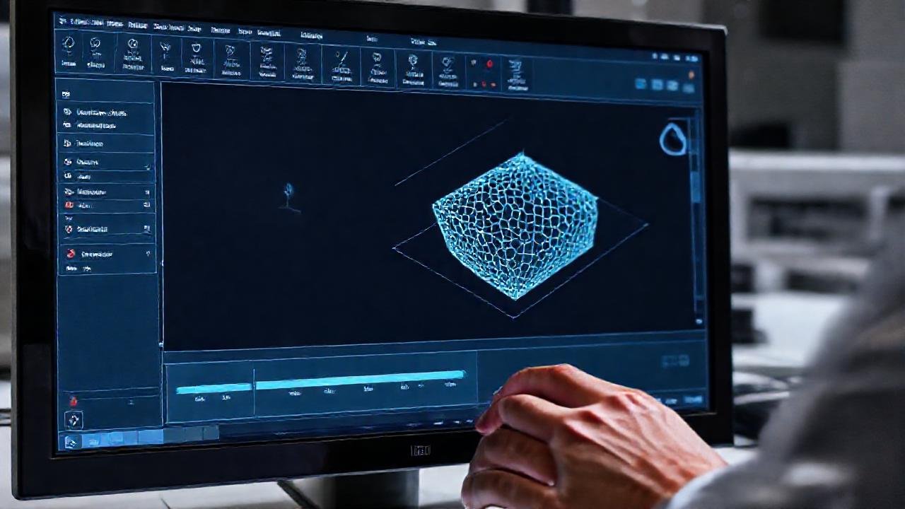 Ilustración técnica digital, precisa y clara