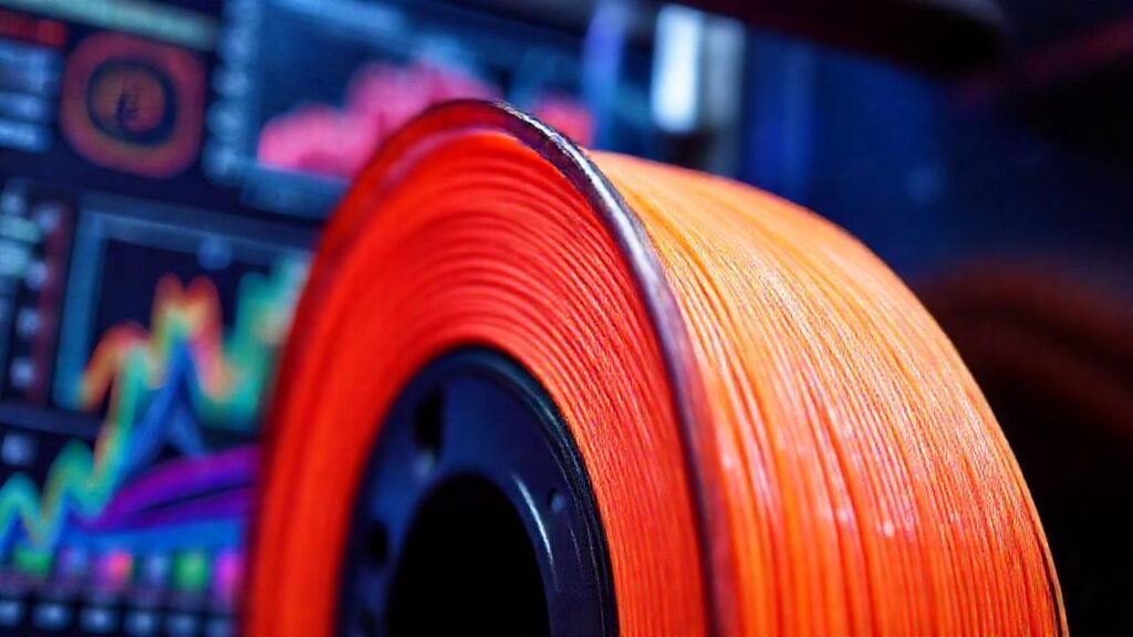Filamento ABS impreso en 3D sometido a pruebas