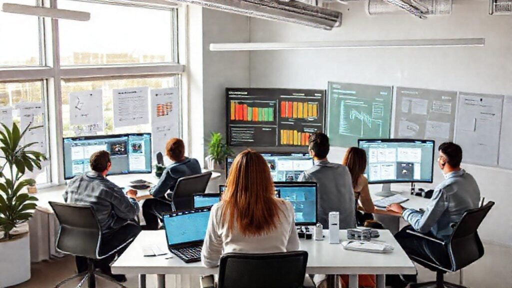 Diseño moderno colaborativo para pruebas de usuario