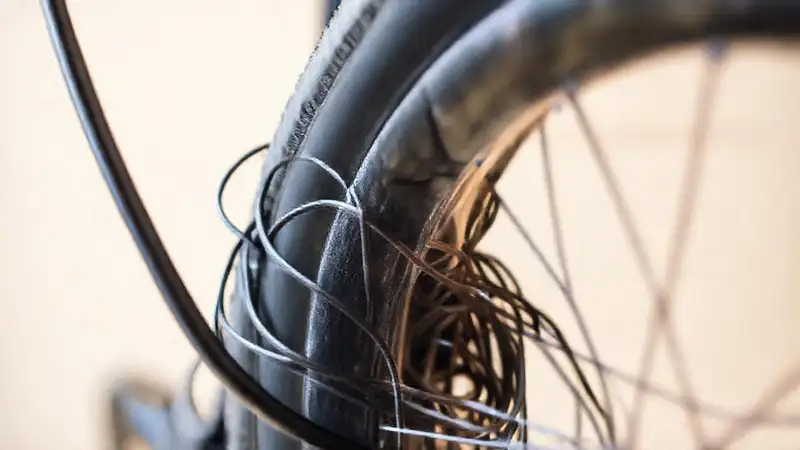 Tubo de bicicleta: flujo perfecto y limpio